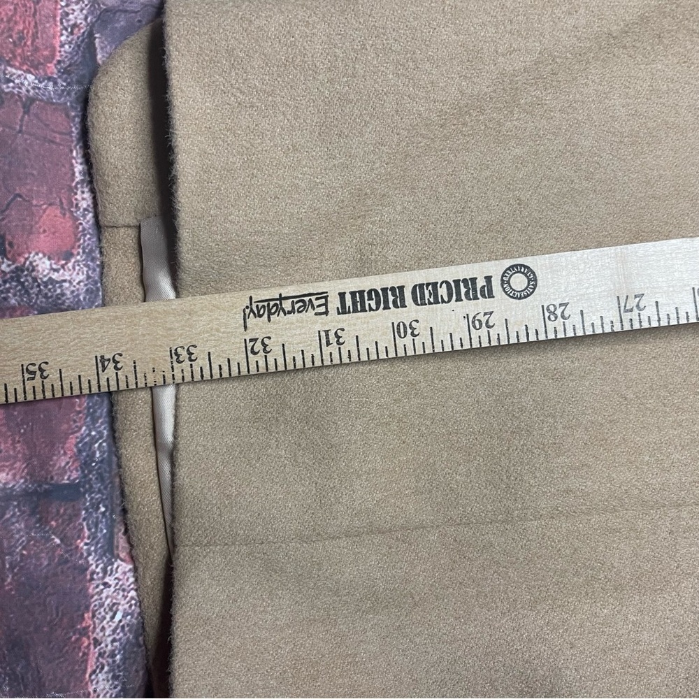Jos A Bank 100% Camel Hair Blazer Jacket Sport Coat Men's 46XL Beige Tan - Picture 10 of 12